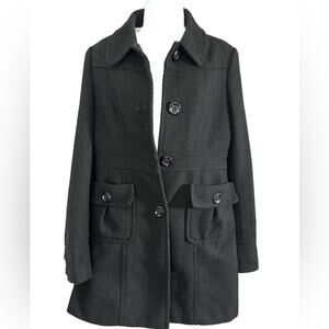Tulle Women’s Fall Jacket, Black, Size Large